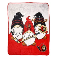 Ottawa Senators 50'' x 60'' Gnome Throw Blanket