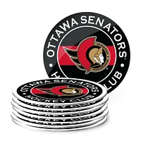 Sénateurs d'Ottawa - Ensemble de 8 sous-verres