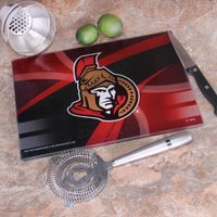 Ottawa Senators 8'' x 11.75'' Carbon Fiber Cutting Board