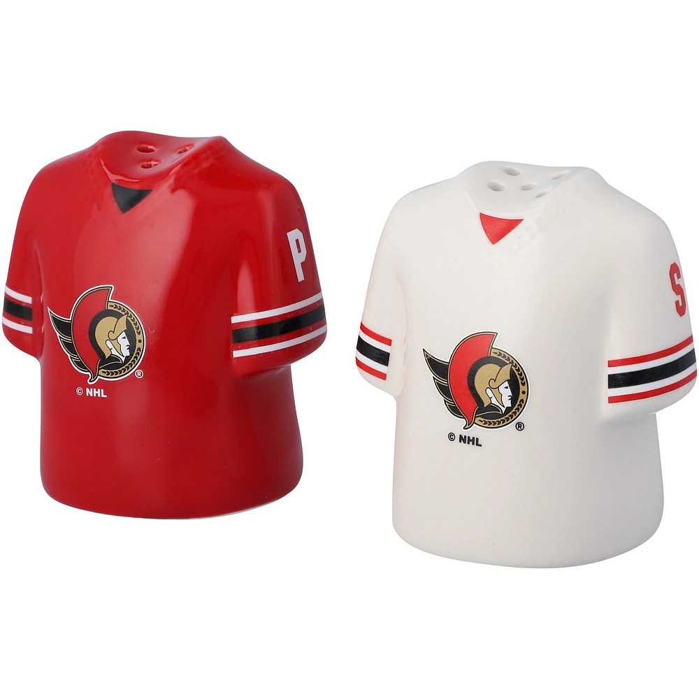 Ottawa Senators Jersey Salt & Pepper Shaker Set