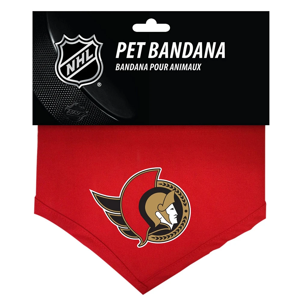 Bandana pour animaux de compagnie des Sénateurs d'Ottawa