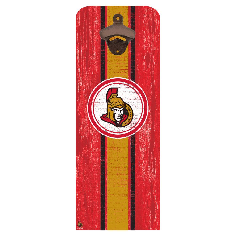 Ottawa Senators Wall Mounted Bottle - Opener