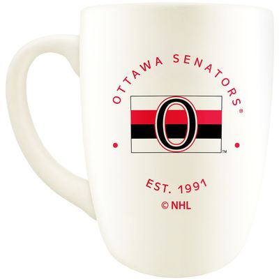 The Sports Vault Ottawa Senators 14oz. Vintage Stamp Retro Diner Mug