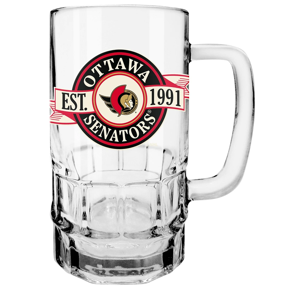 The Sports Vault Ottawa Senators 18 oz. Beer Stein