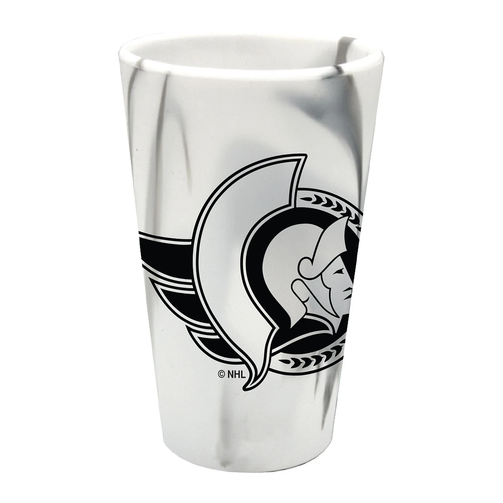 WinCraft Ottawa Senators 16oz. Fashion Silicone Pint Glass