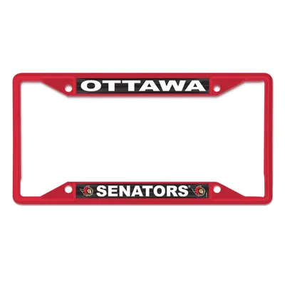 WinCraft Ottawa Senators Chrome Cadre de plaque d'immatriculation