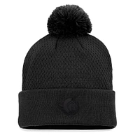 ÉCROU SNATRS NOIR 22 NHL ÉCROU FEMME AP ROAD CUFFED POM KNIT HATLADNIT