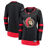 Fanatiques féminines de marque Black Ottawa Senators 2020/21 Domicile - Maillot Premier Breakaway