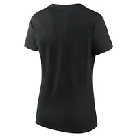 Women's Fanatics Black Ottawa Senators Risk Cotton T-Shirt