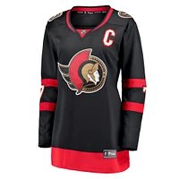 Women's Fanatics Brady Tkachuk Black Ottawa Senators Home Breakaway - Player Jersey