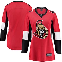 Fanatiques féminines de marque Red Ottawa Senators Breakaway Home - Maillot vierge