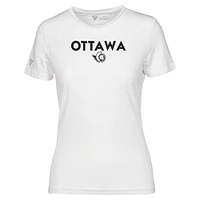 Women's Levelwear  White Ottawa Senators Maddox City Capsule T-Shirt