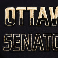 Women's Pro Standard Black Ottawa Senators Boxy T-Shirt