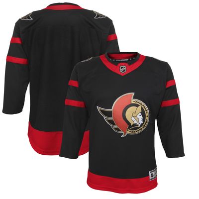 Youth Black Ottawa Senators Home Premier Jersey