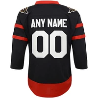 Youth Black Ottawa Senators Home Replica Custom Jersey