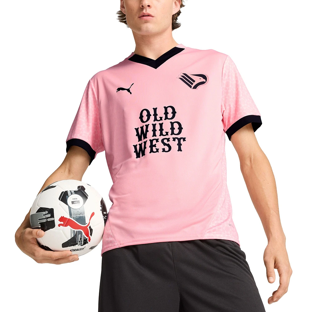 Maillot réplique Puma Pink Palermo 2024/25 Domicile pour homme