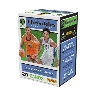 Panini America 2022 Panini Chronicles Draft Picks College Basketball Factory-Sealed Retail Blaster Box