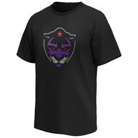 Youth Panther City Lacrosse Club Black Primary Logo T-Shirt