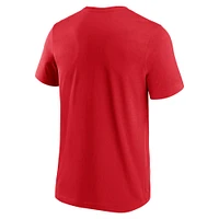 T-shirt rouge Fanatics pour homme Équipe de France Jeux Olympiques d'été Paris 2024