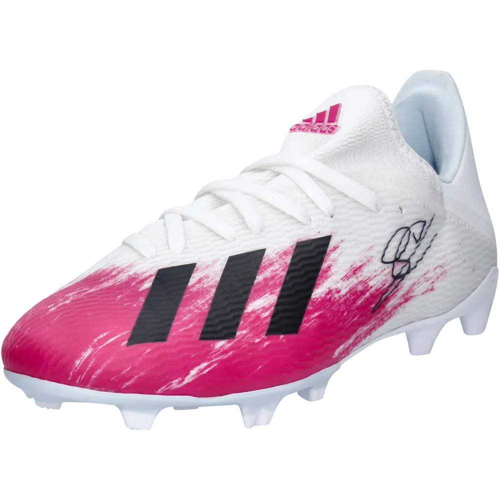 Tim Tebow New York Mets Autographed Game-Used Adidas Pink and