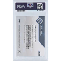 Lionel Messi Paris Saint-Germain 2021 Topps Now UCL Messi Signs #12 PSA Authenticated 10 Card 
