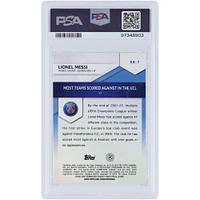 Lionel Messi Paris Saint-Germain 2022-23 Topps UEFA CC Best of the Best #BB7 PSA Authenticated 10 Card 