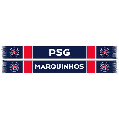 Marquinhos Navy/Red Paris Saint-Germain Player HD Knit Scarf