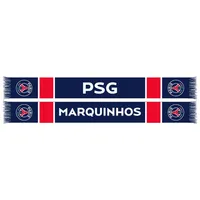 Marquinhos Paris Saint-Germain Player HD Knit Scarf - Navy/Red