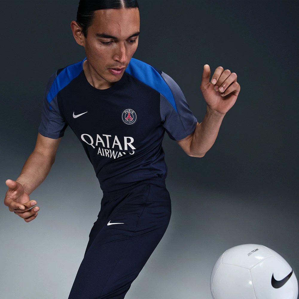 Men's Nike  Navy Paris Saint-Germain 2025/26 Strike Performance Top
