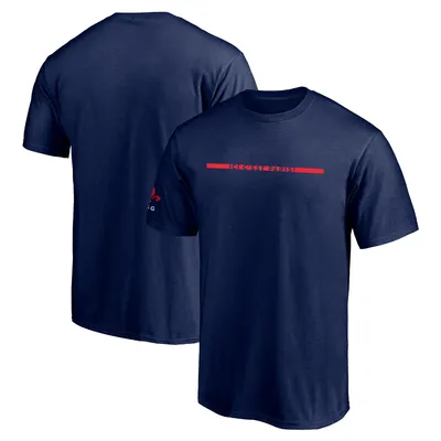 Paris Saint-Germain Fanatics Branded Redline T-Shirt - Navy