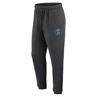 Men's Fanatics Heather Charcoal Paris Saint-Germain From Tracking Sweatpants