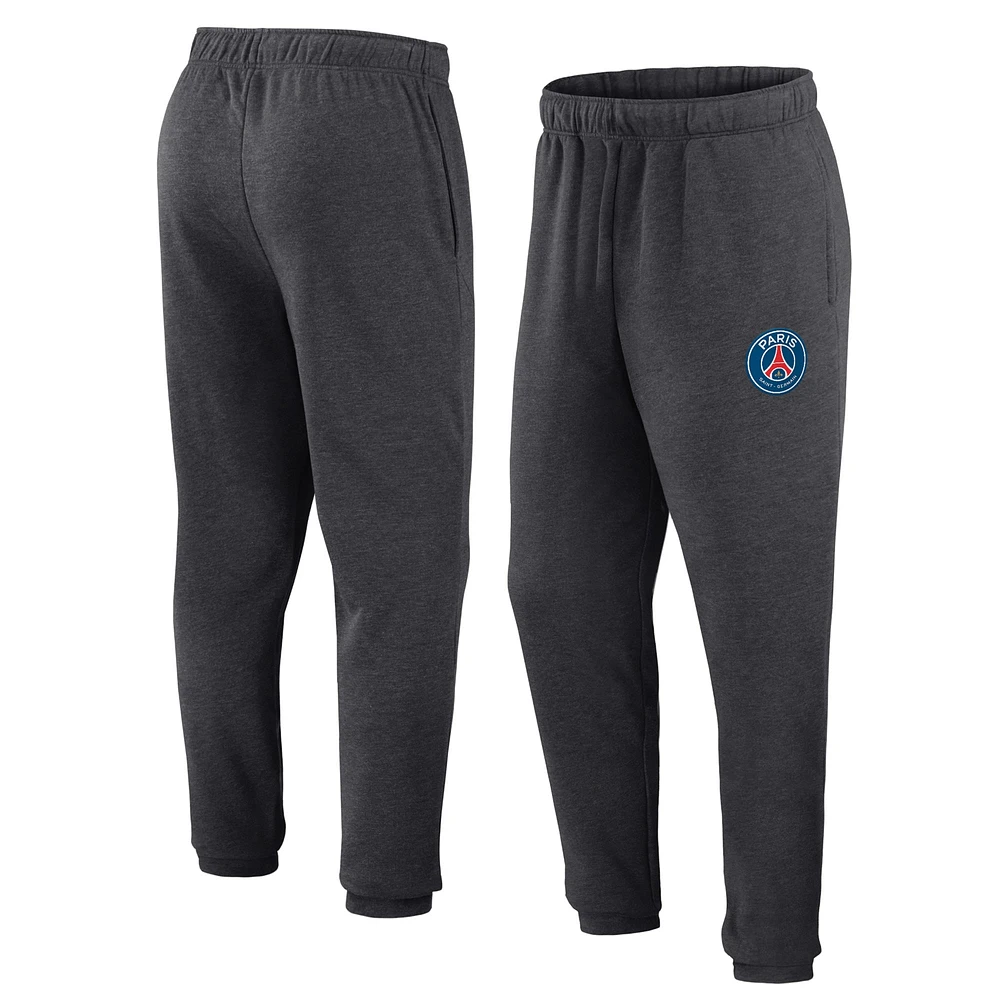 Men's Fanatics Heather Charcoal Paris Saint-Germain From Tracking Sweatpants