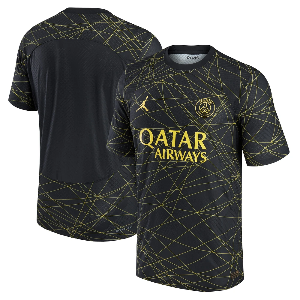 Men's Jordan Brand Black Paris Saint-Germain 2022/23 Fourth - Vapor Match Authentic Jersey