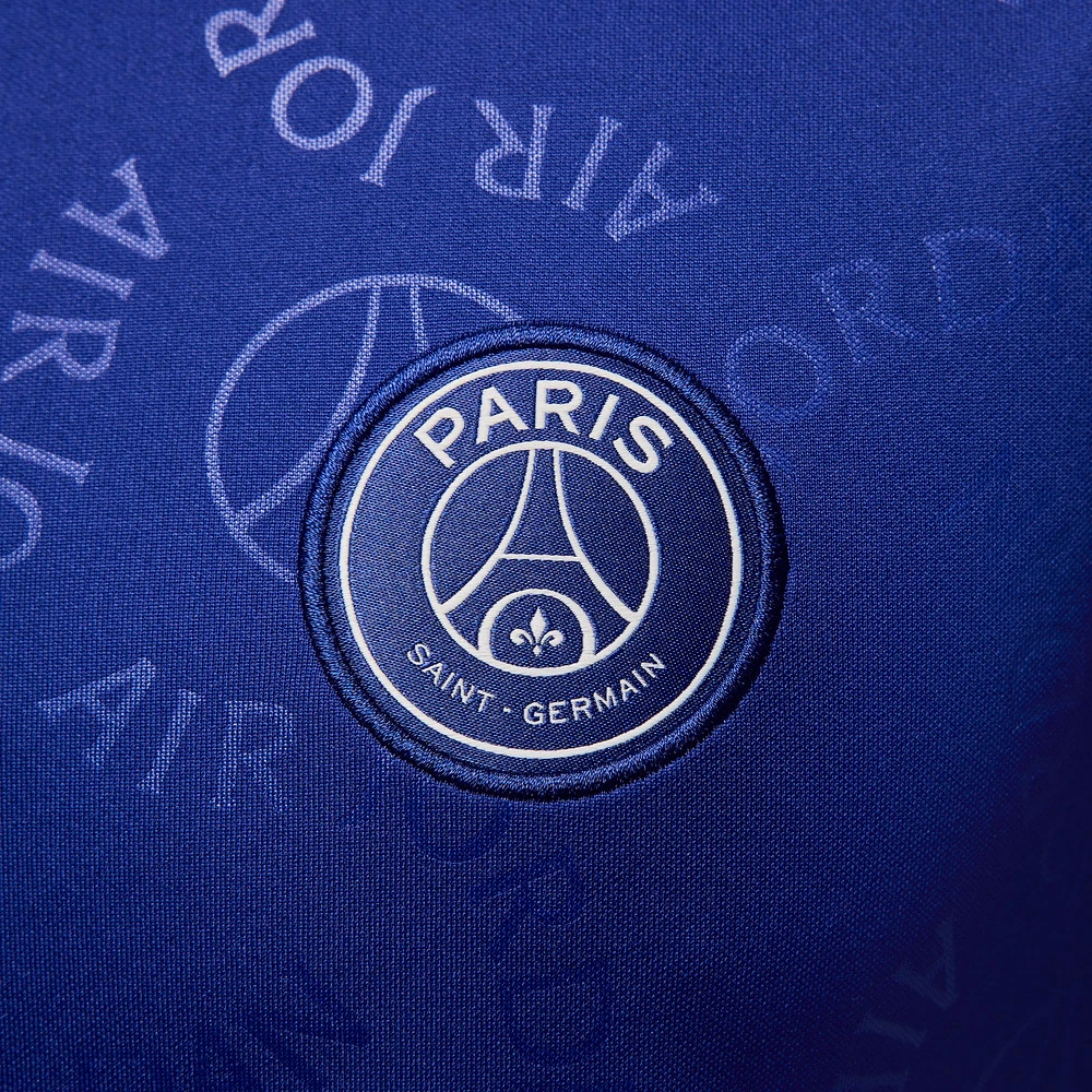 Men's Jordan Brand Blue Paris Saint-Germain 2024/25 Fourth Academy Pro Pre-Match Top