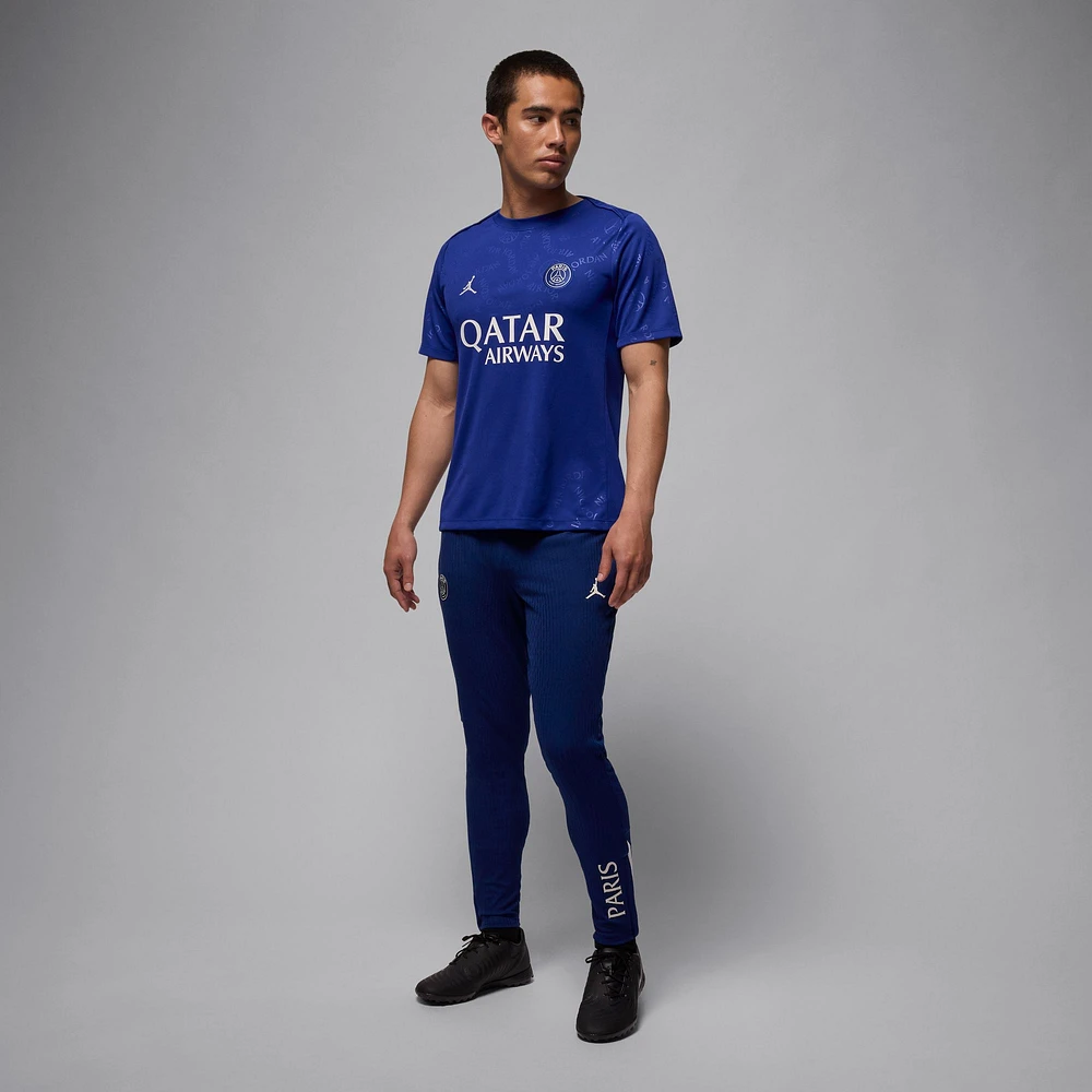 Men's Jordan Brand Blue Paris Saint-Germain 2024/25 Fourth Advance Strike Pants