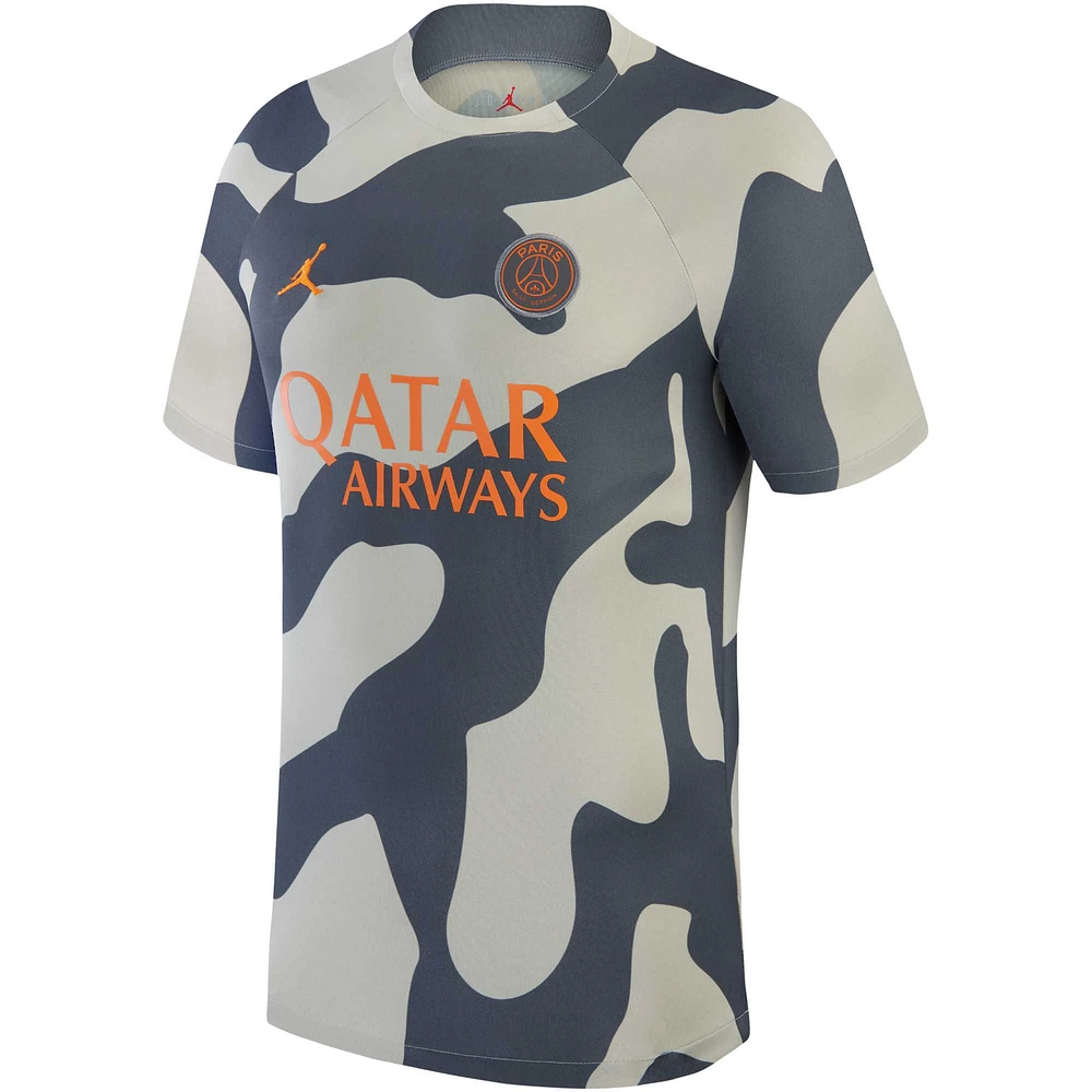 Haut d'avant-match Nike Paris Saint-Germain 2023/24 Academy Pro Homme Gris