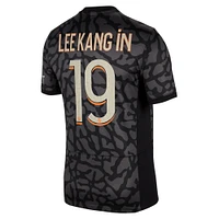 Jordan Brand Lee Kang pour homme - Anthracite Maillot de joueur réplique du troisième stade Paris Saint-Germain 2023/24