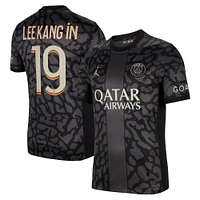 Jordan Brand Lee Kang pour homme - Anthracite Maillot de joueur réplique du troisième stade Paris Saint-Germain 2023/24