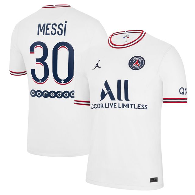 Youth Nike Kylian Mbappé White Paris Saint-Germain 2021/22 Away Breathe  Stadium Replica Player Jersey