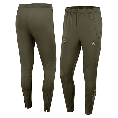 Pantalon d'entraînement Jordan Brand Olive Paris Saint-Germain 2023/24 Fourth Strike Performance pour homme