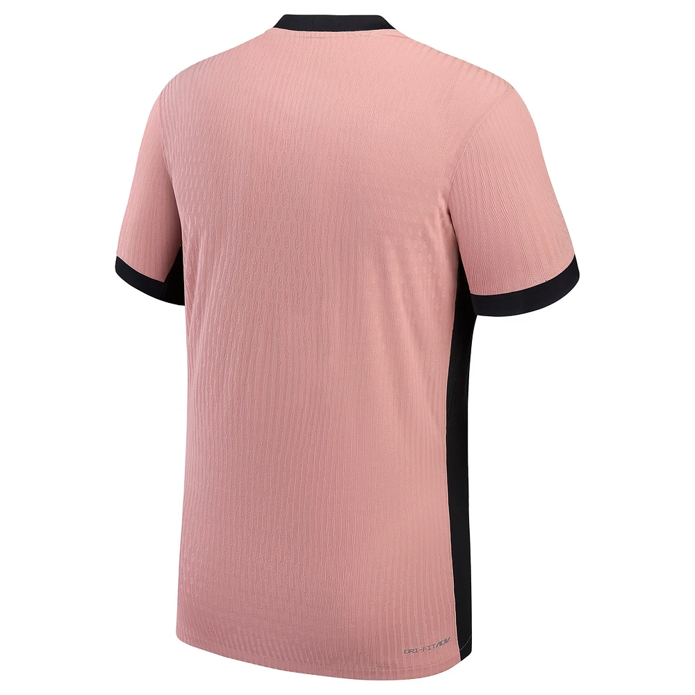 maillot Jordan Brand Paris Saint-Germain 2024/25 rose pour homme, troisième authentique