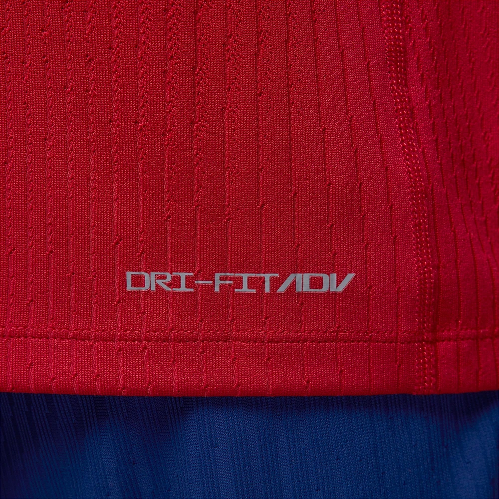 Men's Jordan Brand Red Paris Saint-Germain 2024/25 Fourth Advance Strike Drill Performance Quarter-Zip Top