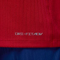 Men's Jordan Brand Red Paris Saint-Germain 2024/25 Fourth Advance Strike Drill Performance Quarter-Zip Top