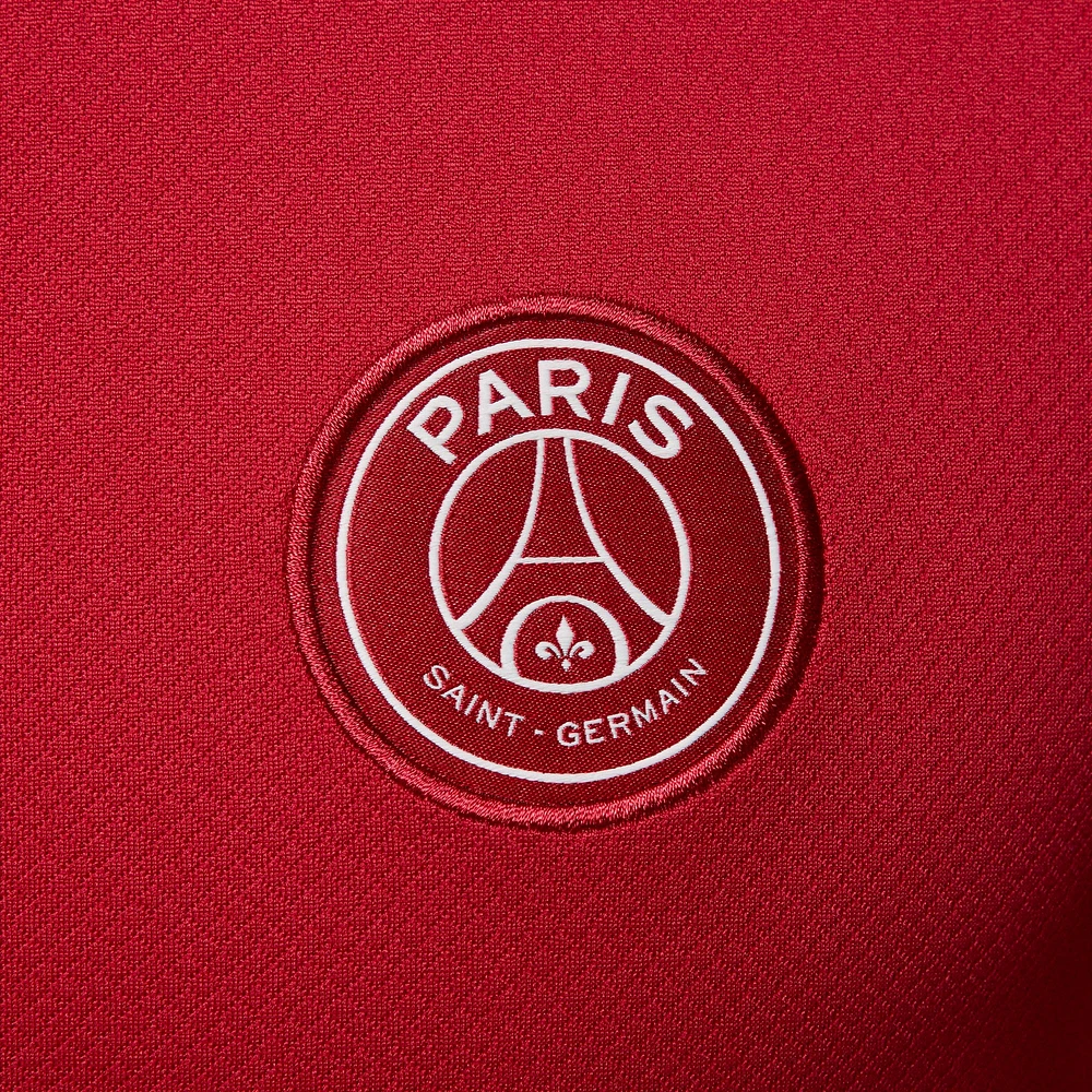 Haut Jordan Brand Paris Saint-Germain 2024/25 Fourth Strike Performance pour homme Rouge