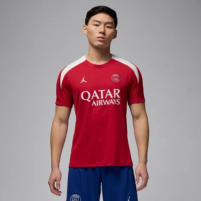 Haut Jordan Brand Paris Saint-Germain 2024/25 Fourth Strike Performance pour homme Rouge