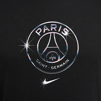 T-shirt Nike noir avec écusson du Paris Saint-Germain pour homme