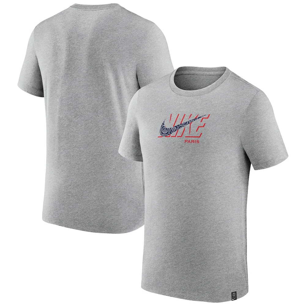 T-shirt Nike Paris Saint-Germain Swoosh Club pour homme noir