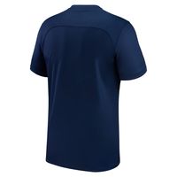 Men's Nike Blue Paris Saint-Germain 2022/23 Home Replica Blank Jersey