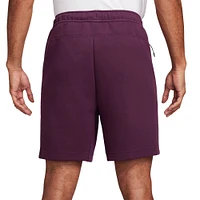 Men's Nike  Burgundy Paris Saint-Germain 2024/25 Tech Fleece Shorts