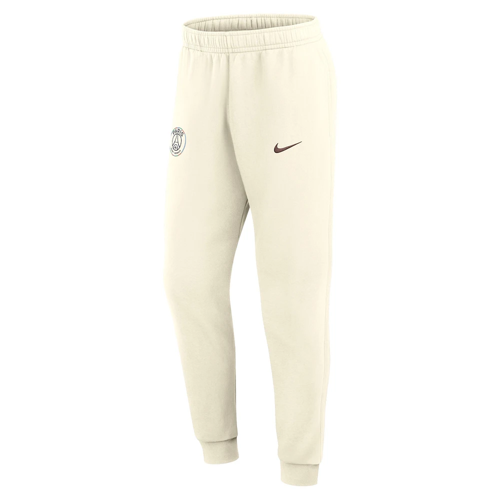 Pantalon Nike Paris Saint-Germain Club Jogger crème pour homme